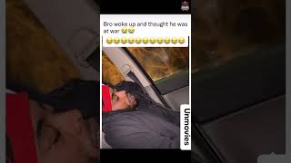 Bro thought he was getting shot at funnyvideo funny funnyasf prank iitzsamurai fypシ [upl. by Crooks]