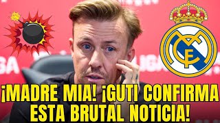 ¡GUTI SUELTA LA BOMBA ¡LO ACABA DE CONFIRMAR ¡NADIE SE LO ESPERABA NOTICIAS DEL REAL MADRID HOY [upl. by Reece]