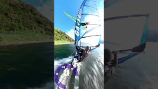 windsurfing jibe [upl. by Ahsratan]