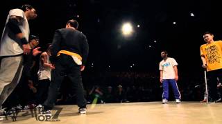 LA SMALA vs KNUCKLEHEADS CALI Hip Opsession 7 Bboy 3on3 Quarter Final Battle 2011 YAK FILMS [upl. by Sotnas608]