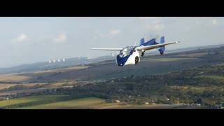 飛行汽車原型 AeroMobil 30 全程拍攝陸空飛行實測視頻  AeroMobil 30：Flying Car Prototype Real Flight  時間邊界 [upl. by Leaw]