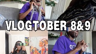 Vlogtober Day 8amp9  Vacation Prep [upl. by Naujad]