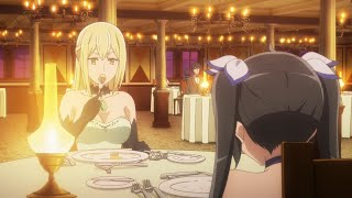 Aiz amp Hestia become stalkers of Bell 【 Danmachi V Episode 3 】 [upl. by Aiouqes]