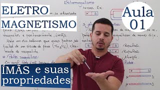 ELETROMAGNETISMO  AULA 01 ÍMÃS E SUAS PROPRIEDADES [upl. by Sarkaria]