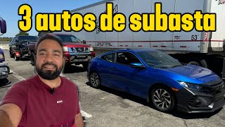 Autos de subasta en Estados Unidos para México [upl. by Aikemet]