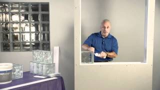 How To Install Pittsburgh Corning Glass Block [upl. by Leoine]