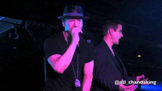 Donnie Wahlberg and Joe McIntyre  Dirty Dancing  After party Chicago [upl. by Merchant]