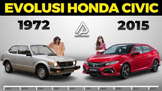 Mana yang Paling Populer Evolusi Honda Civic Dari Masa Ke Masa [upl. by Maffei]