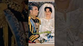 Farah Pahlavi wedding farahpahlavi iran wedding royalsfamily queen viralshorts music [upl. by Lacym]