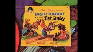 episode 79 Disney brer rabbit and the tar baby 1971 book on record cut version [upl. by Jarlath]