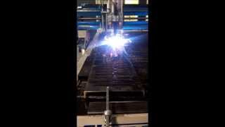 ShopSabre CNC 316quot Plasma Video [upl. by Ahsla]