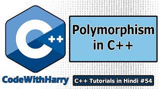 Polymorphism in C  C Tutorials for Beginners 54 [upl. by Iredale]