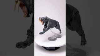 Beasts of the Cenozoic Smilodon populator 112th scale action figure [upl. by Naida160]