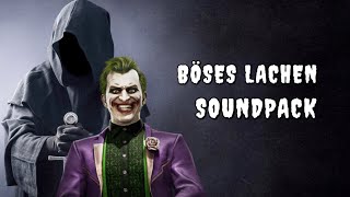 Böses Lachen  Kostenlose Sounds CC0  Evil Laughing [upl. by Yatnuhs]