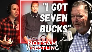 Jim Ross on The Rock’s WWE Recruitment and Seven Bucks Story [upl. by Esirec]