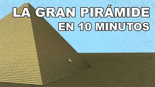 La GRAN Pirámide de Guiza  En 10 Minutos [upl. by Naicad]