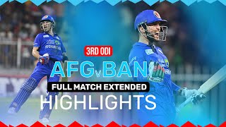 Full Match Long Highlights  Afghanistan Beat Bangladesh 21  AFG v BAN  ACB  Sharjah [upl. by Anoniw]