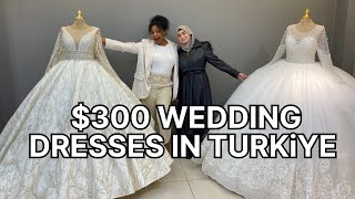 THE BEST PLACE TO BUY WEDDING DRESSES BOTH WHOLESALE AND RETAIL IN TURKEY  BARBELLA WEDDING 🇹🇷 [upl. by Thgirw]