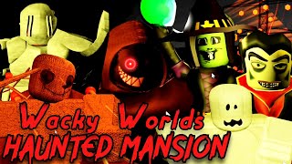 Wacky Worlds Haunted Mansion Full Walkthrough  Roblox [upl. by Aiuhsoj]