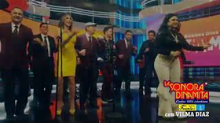 La Sonora Dinamita con Vilma Diaz  La Diva de La Cumbia  Escándalo la voz original [upl. by Ennayehc]