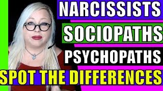 Narcissist Psychopath or Sociopath How to Spot the Differences [upl. by Nnaegroeg515]