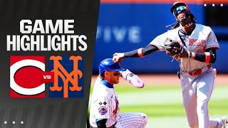 Reds vs Mets Game Highlights 9824  MLB Highlights [upl. by Atims]