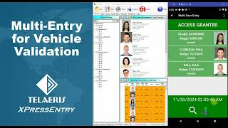 Multi Entry for Vehicle Validation [upl. by Cavan]