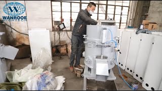 Plastic Film Agglomerator Plastic Densifier Machine Plastic Compactor Machine [upl. by Holmes]