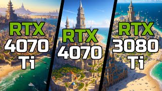 RTX 4070 Ti vs RTX 4070 vs RTX 3080 Ti  Test in 12 Games [upl. by Notnats709]