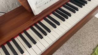 Donner DDP 80 Digital Piano 88 Key Weighted Keyboard Review Great replacement for an acoustic uprig [upl. by Odele]