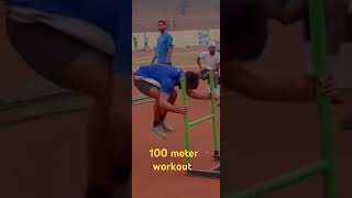 100 meter running workoutviralvideo running 🎯🎯💪💪 [upl. by Ahsied]