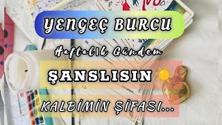 YENGEÇ BURCU HAFTALIK GÜNDEM 🪶 [upl. by Ellenahs40]