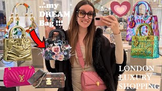 LONDON LUXURY SHOPPING VLOG 2021  Come Shopping With Me at Selfridges Dior Chanel amp Louis Vuitton [upl. by Annawahs651]