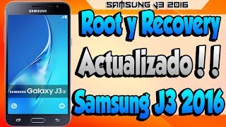 Como ser Usuario ROOT Samsung J3 2016 J320MFGH Con TWRP NUEVO Actualizado Marzo 2019 [upl. by Eibor827]