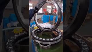 Extra large plane thrust ball bearings process  amazing idea [upl. by Tena115]