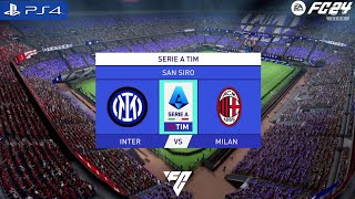 FC 24  Inter Milan VS AC Milan  Serie A [upl. by Nongim]