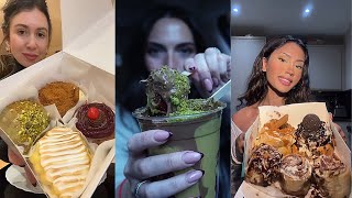 TikTok SweetPastry Mukbang Compilation 37  Cinnamon Roll Donuts and More [upl. by Veda449]