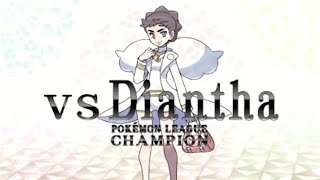 Pokémon X amp Y Champion Diantha Battle Theme [upl. by Ettelegna42]