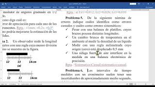 Resolución guía de errores problema 5 casual sistemático [upl. by Eerok]