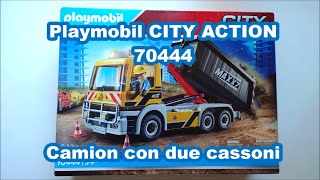 Playmobil 70444 Camion con due cassoni CITY ACTION [upl. by Zingg]