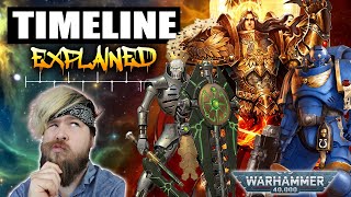 40K Timeline EXPLAINED Everything You NEED to Know  Warhammer Lore [upl. by Perla]