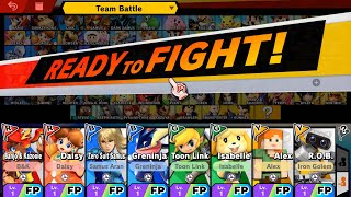 Amiibo Self Training 8 different Amiibos 4 teams of 2 [upl. by Nyra]