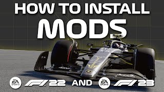 How to Install MODS on F1 22  Works for F1 23  Guide [upl. by Pollerd]