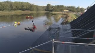 Mud Masters 2015  1050 Echo amp eerste mannen van glijbaan [upl. by Esilegna]