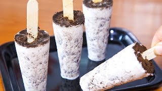 Oreo Ice Cream Recipe  Oreo Ice Cream Kulfi  Summer Special Desserts  Kanaks Kitchen [upl. by Nanreik]