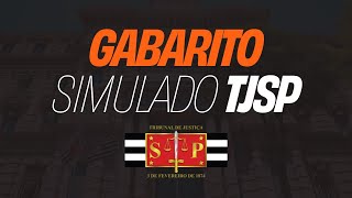 Concurso TJ SP  Escrevente  Correção e Gabarito do Simulado aovivo [upl. by Schnurr693]