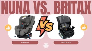 Nuna Rava vs Britax Poplar  Convertible Car Seat Comparison  CANADA [upl. by Mclaurin103]