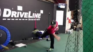 Weighted Ball Drills for Catchers  Driveline Baseball [upl. by Ydnamron]