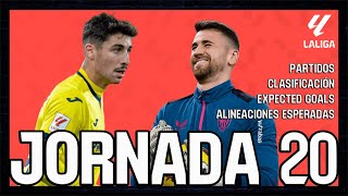 PREVIA DE LA JORNADA 20 EN LALIGA EA SPORTS 2324 [upl. by Publius]