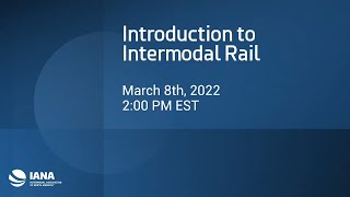 Introduction to Intermodal Rail [upl. by Mozza317]